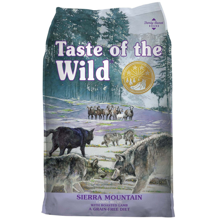 Taste of the Wild Sierra Mountain, pienso sin cereales - Kompymascotas