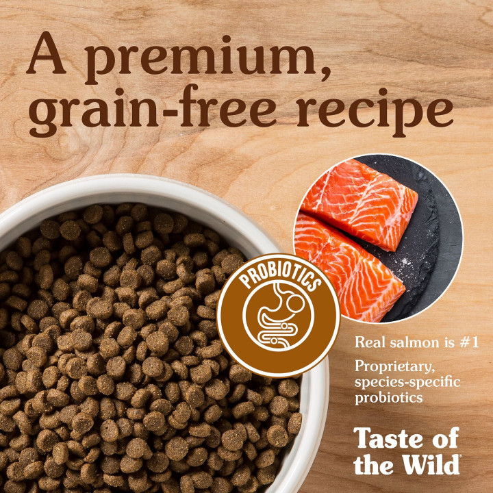 Taste of the Wild Pacific Stream Puppy, pienso natural para cachorros - Kompymascotas