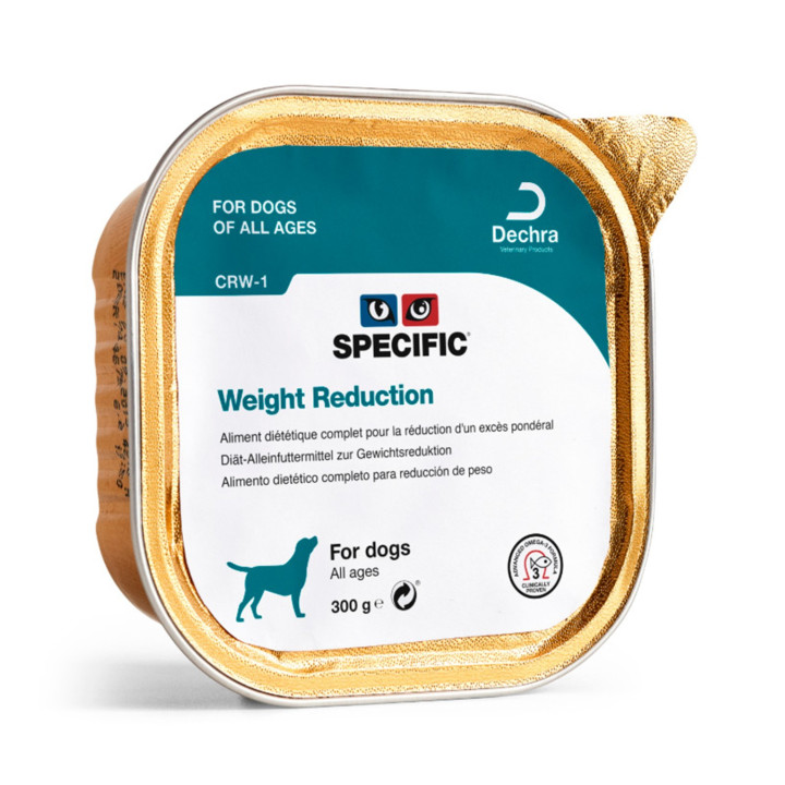 Specific,Weight,Reduction,CRW Alimento humedo perros - Kompymascotas