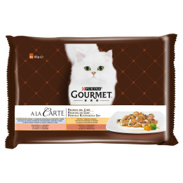 Comida húmeda para gatos Purina Gourmet a la Carte Receta del Chef - Kompymascotas