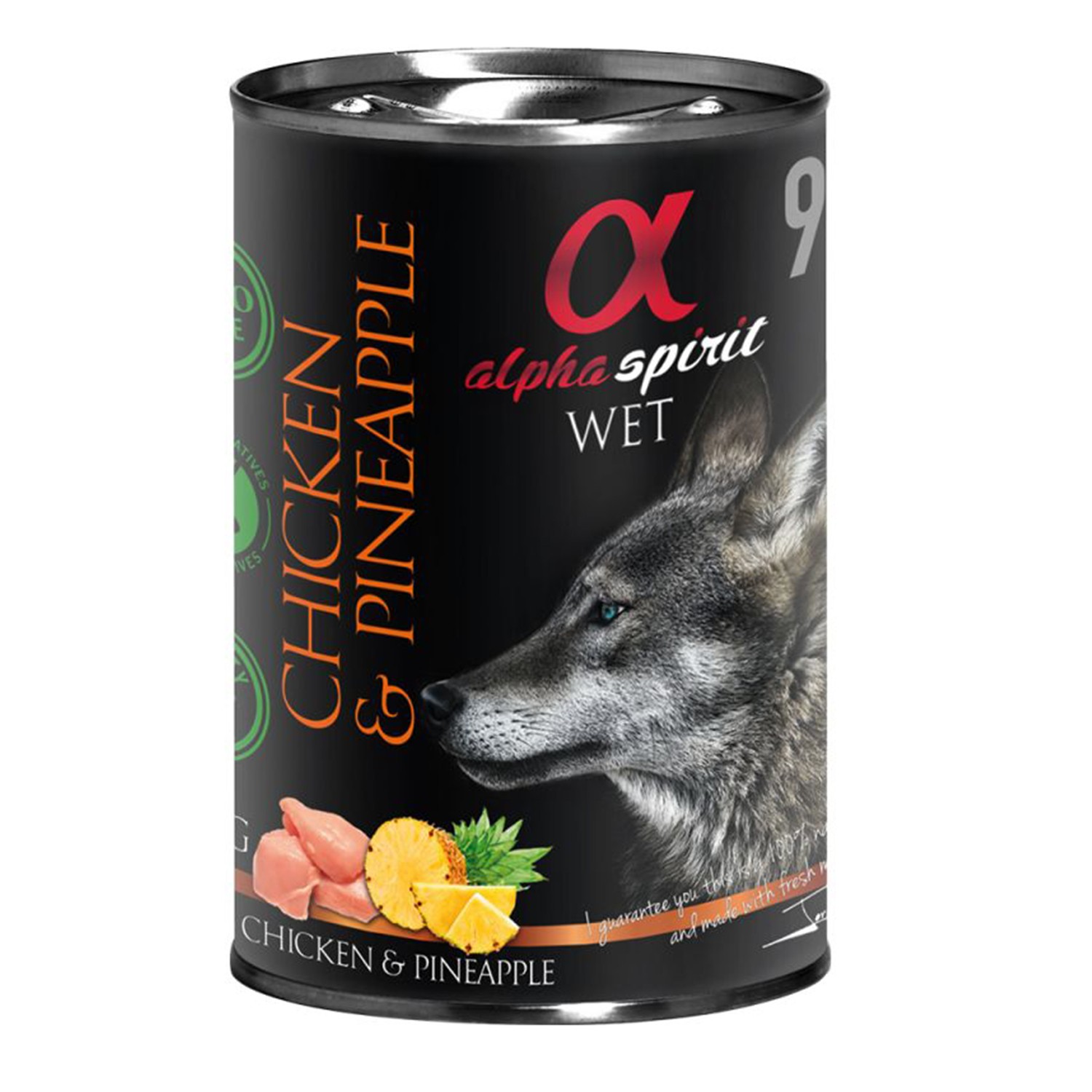 Alpha spirit comida húmeda perro