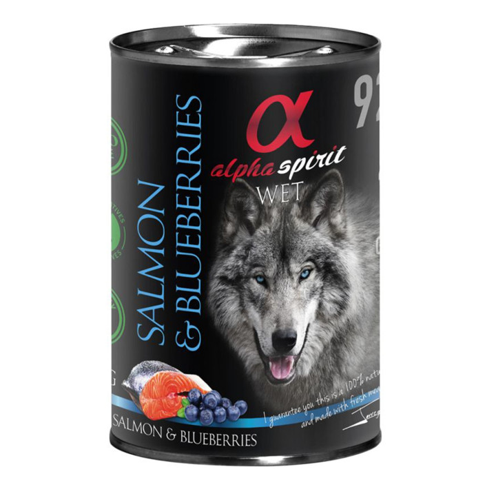 Alpha Spirit Salmón y Arándanos (Lata)