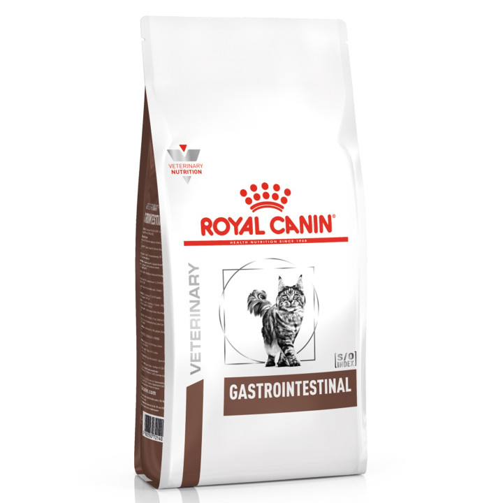 Pienso veterninario Royal Canin para gatos Gastro Intestinal - Kompymascotas