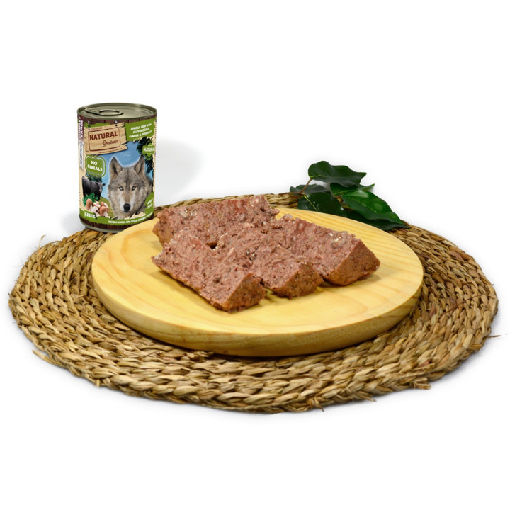 Esta receta es ideal para perros con sobrepeso.