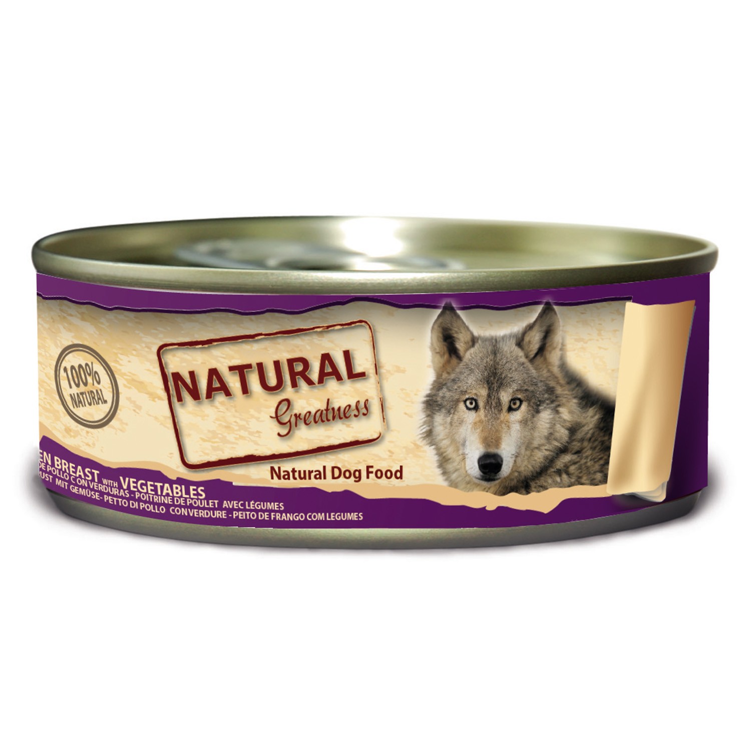 Natural greatness comida húmeda perro