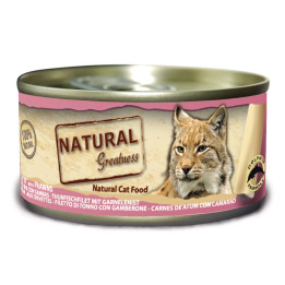 idónea para gatos adultos. 100% natural.