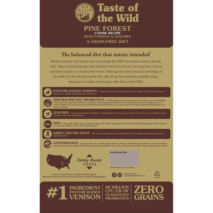 Taste of the Wild Pine Forest