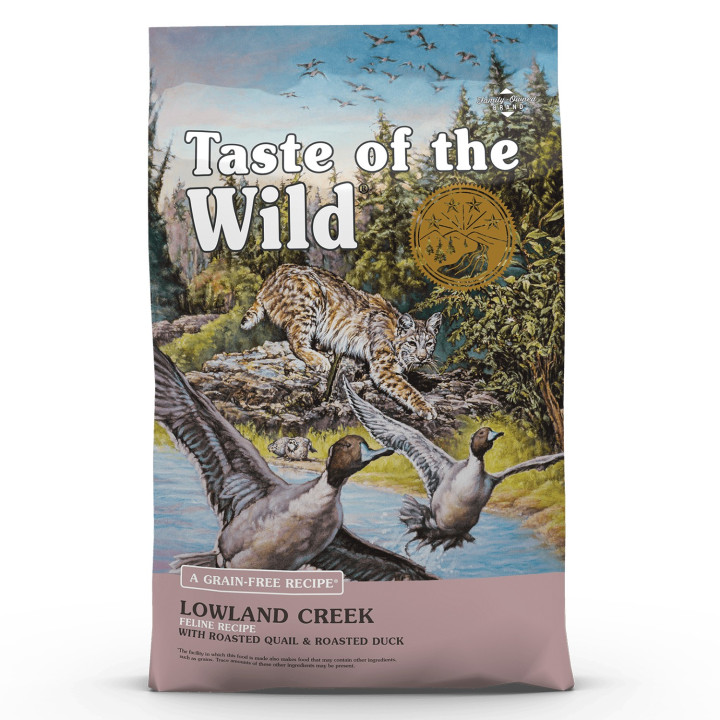 Taste of the Wild Lowland Creek Gato Codorniz