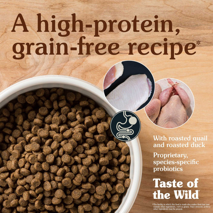 Taste of the Wild Lowland Creek Gato Codorniz