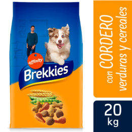 Pienso para perros Brekkies Cordero y Arroz - Kompymascotasº
