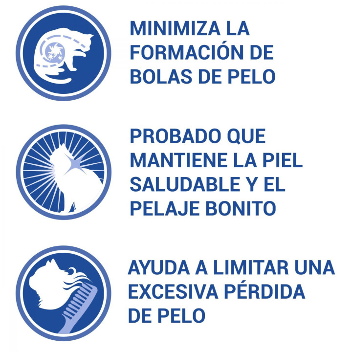 PURINA ONE Bifensis Pelaje y Bolas de Pelo rico en Pollo y Cereales