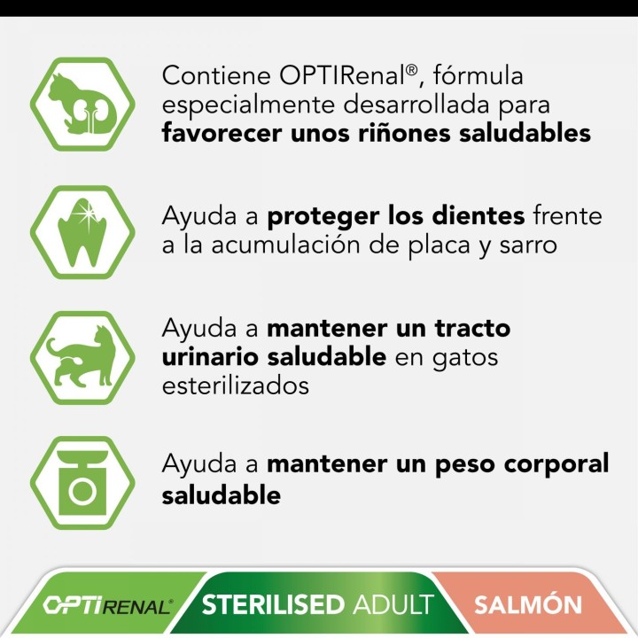 Purina Pro Plan Sterilised Gt Salmon Pienso para gatos - Kompymascotas