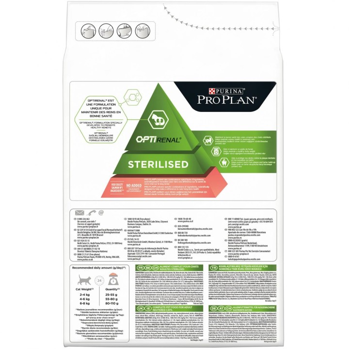 Purina Pro Plan Sterilised Gt Salmon Pienso para gatos - Kompymascotas