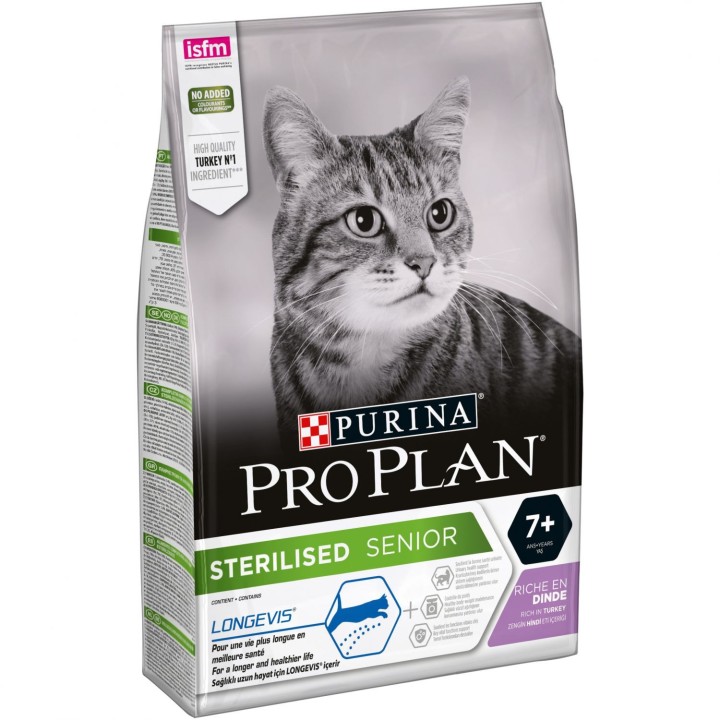 Purina Pro Plan Sterilised 7+ Gato, Pienso para gatos - Kompymascotas