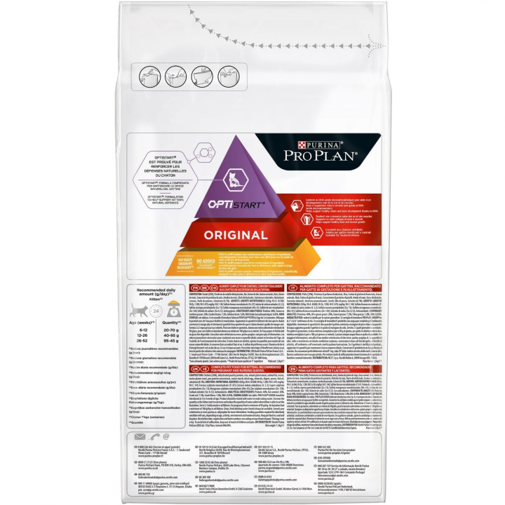 Purina Pro Plan Junior Gato Pollo Pienso para gatos - Kompymascotas