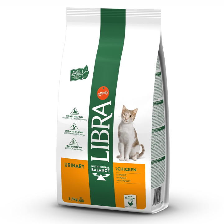 Libra Cat Adult Urinary con pollo