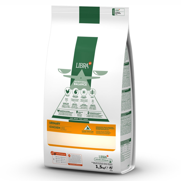 Libra Cat Adult Urinary con pollo