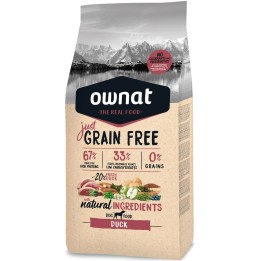 Ownat just Grain Free Duck Dog - kompymascotas