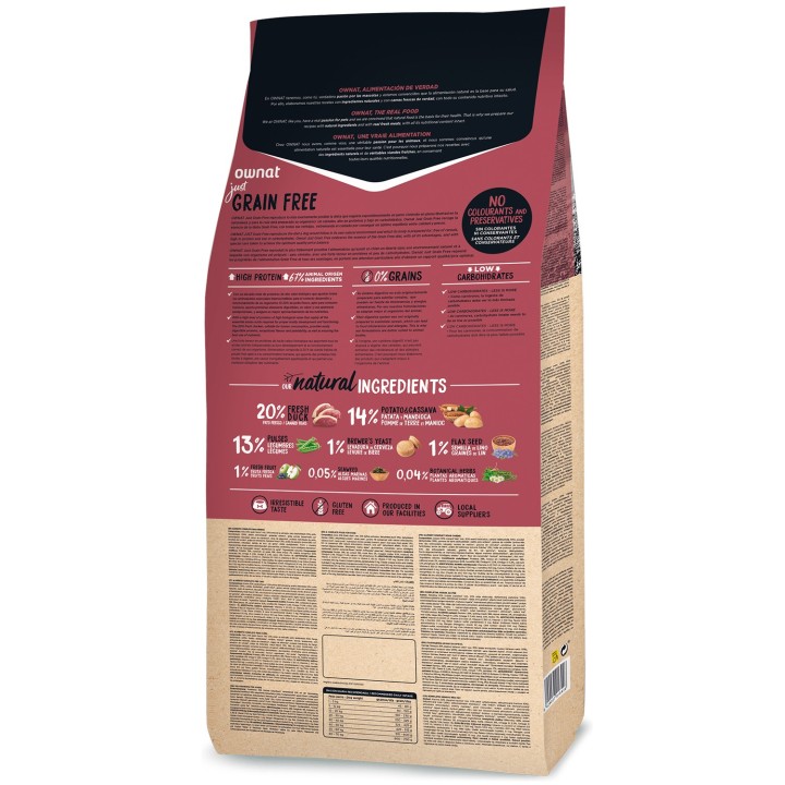 Ownat just Grain Free Duck Dog - kompymascotas
