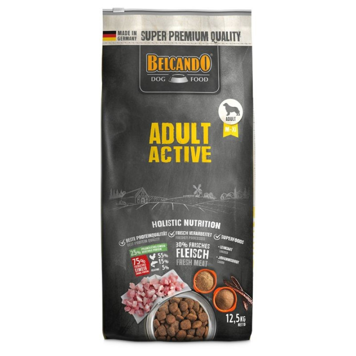 Belcando Adult Active, pienso naturales para perro - Kompymascotas