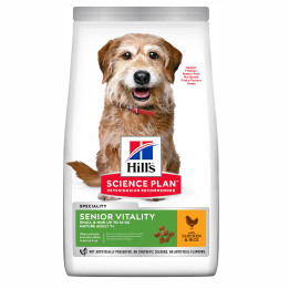 Hill's 7+ Youthful Vitality Mini con Pollo y Arroz, Pienso para perros - Kompymascotas
