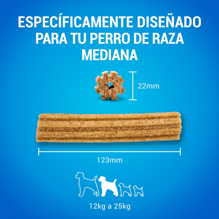 Purina Dentalife perros medianos, Snack y golosinas - Kompymascotas