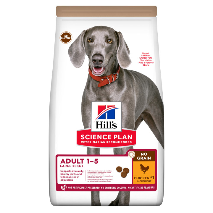 Hill´s Science Plan Canine Adult Large Breed No Grain Pollo