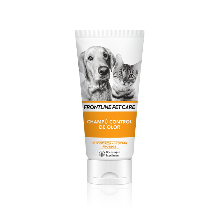 Frontline Pet Care, champú contra olor - Kompymascotas