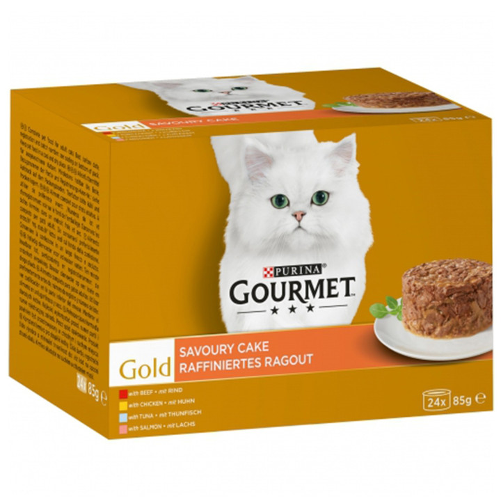 Purina Gourmet Gold Tartelette Pack Surtido 96x85g