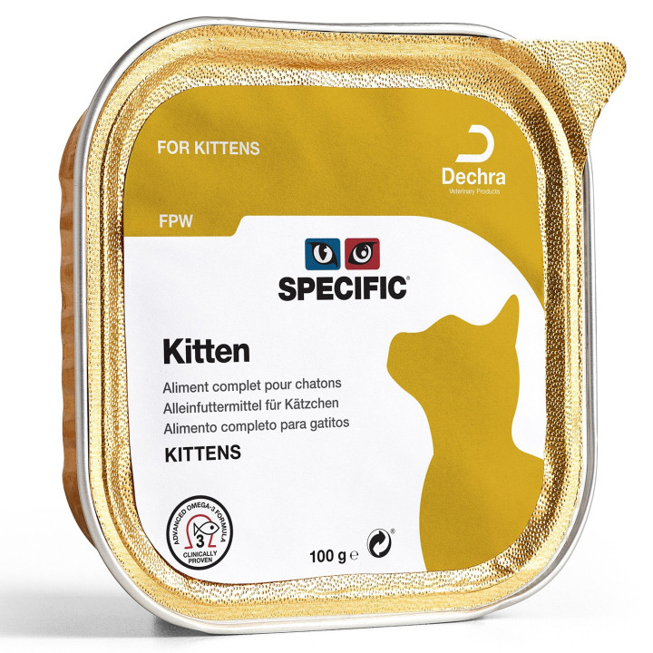 Comida húmeda Specific Kitten FPW para gatos - Kompymascotas