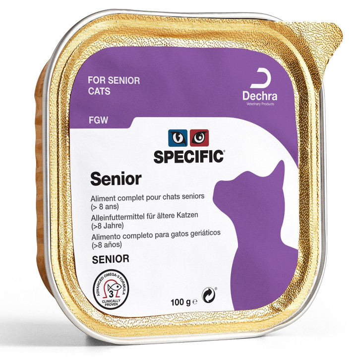 Comida húmeda Specific Senior FGW para gatos - Kompymascotas