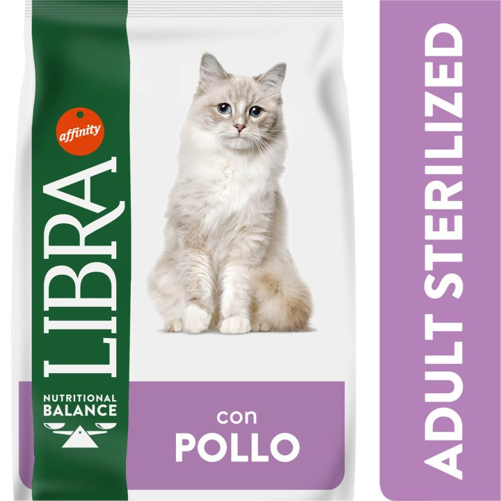 LIBRA STERILIZED, pienso para gatos esterilizados - Kompymascotas