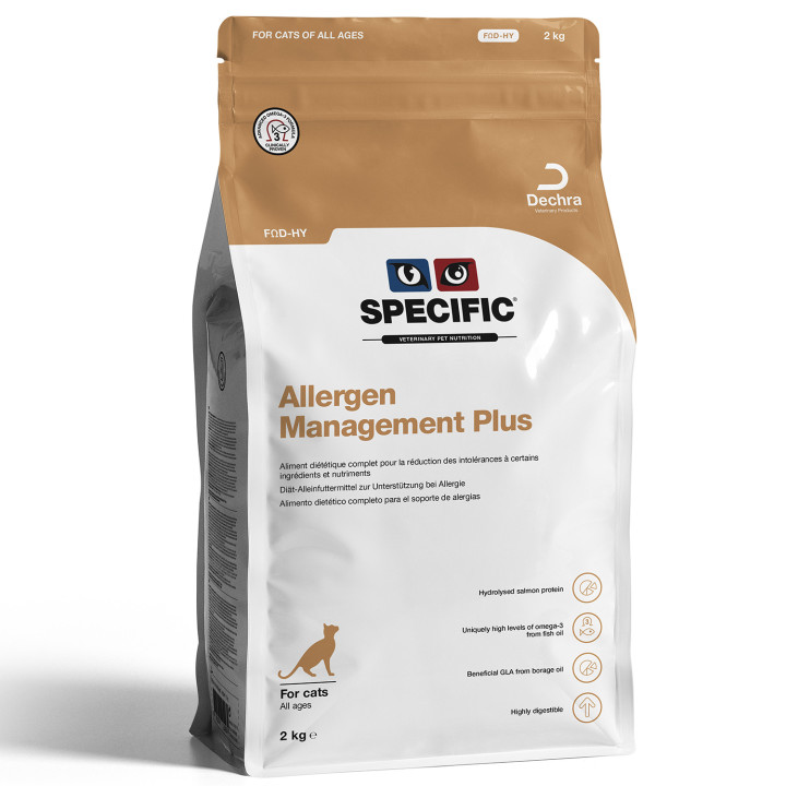 Specific Allergy Management Plus - FOD-HY Pienso para gatos - Kompymascotas