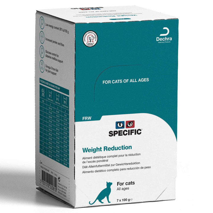 Specific Weight Reduction FRW, Comida húmeda para gatos - Kompymascotas