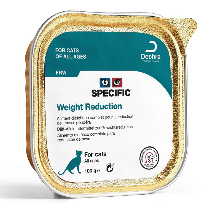 Specific Weight Reduction FRW, Comida húmeda para gatos - Kompymascotas