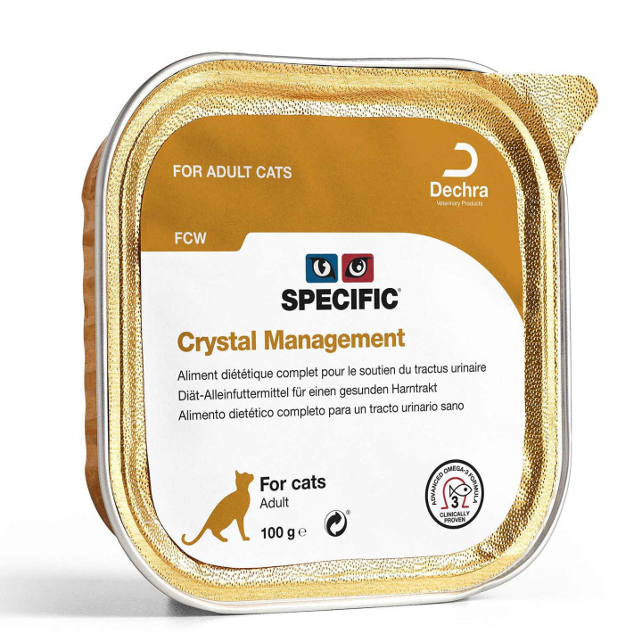 Specific Crystal Prevention FCW, Comida húmeda para gatos - Kompymascotas
