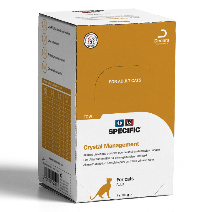 Specific Crystal Prevention FCW, Comida húmeda para gatos - Kompymascotas