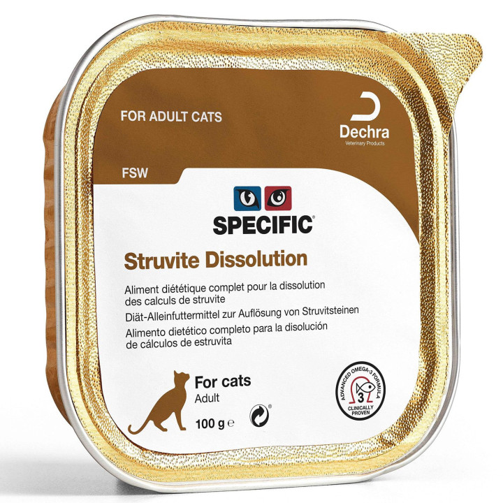 Specific Struvite Dissolution FSW , Comida húmeda para gatos - Kompymascotas