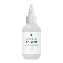 Abelia Zn-Otic, Solución otica antipruriginosa y antimicrobiana - Kompymascotas