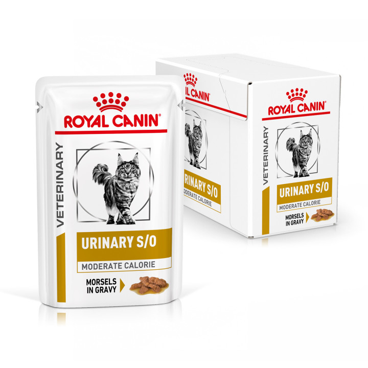 Royal Canin Urinary S/O Moderate Calorie Sobre Gato, Comida húmeda - Kompymascotas