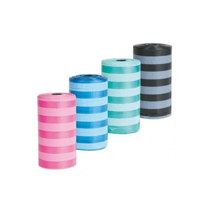 Bolsas higienicas de colores, higiene para perros- Kompymascotas