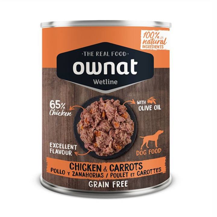 Ownat Chicken & Carrots - Kompymascotas