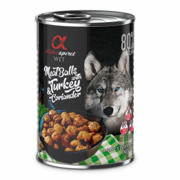 Alpha Spirit Albóndigas de Pavo y cilantro - Kompymascotas