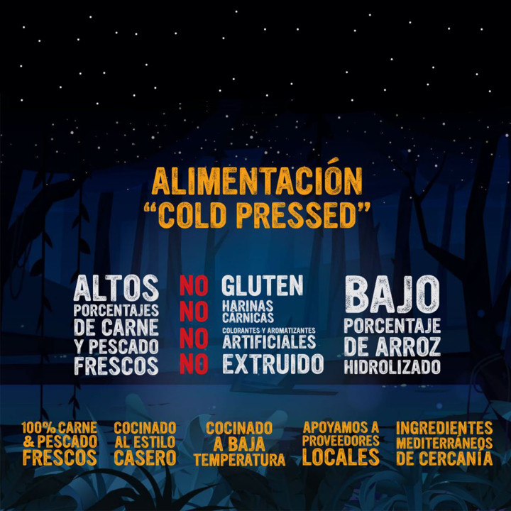Primal Spirit Wilderness alimento completo de arroz y mix 