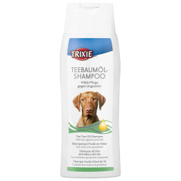 Champú al aceite de árbol de té, curativo, peluquería y baño para perro - Kompymascotas