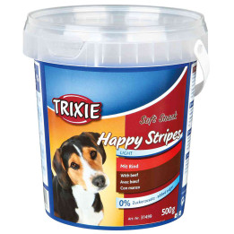 Bote Soft Snack Happy Stripes, Snack para perros - Kompymascotas