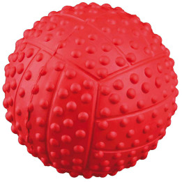 Pelota, caucho natural, con sonido, Juguetes para perros - Kompymascotas
