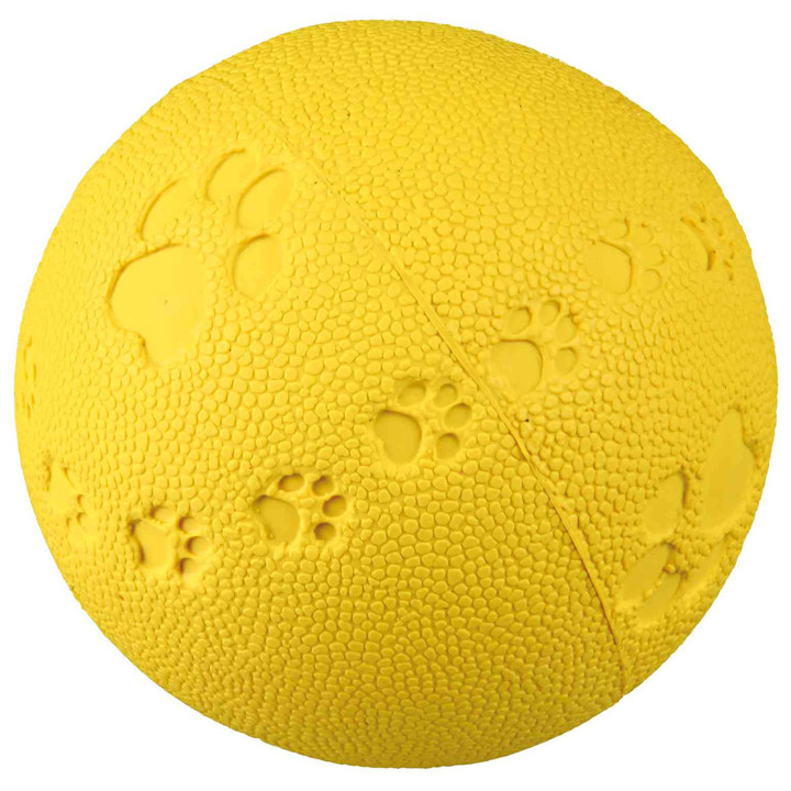 Pelota con sonido, caucho natural, Juguetes para perros - Kompymascotas