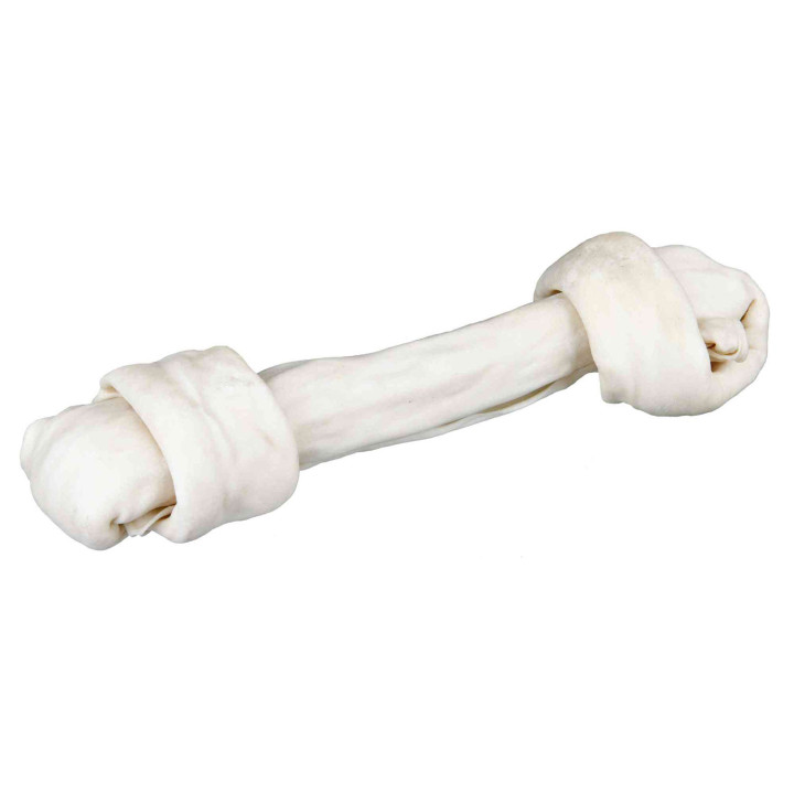 Hueso anudado natural (Dentafun), golosinas para perro - Kompymascotas