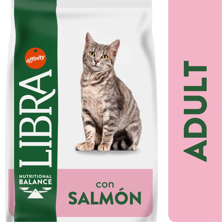 Libra Adult Salmon & Rice Pienso para gatos - Kompymascotas